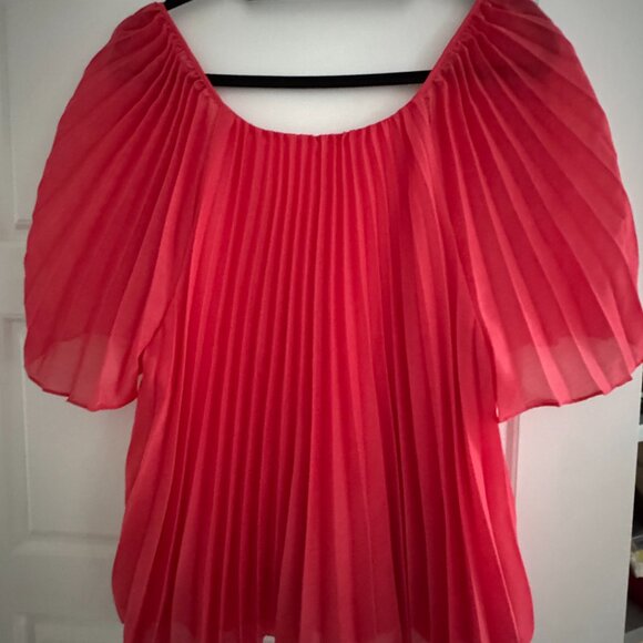 Sezane Romy Blouse - colour Poppy - Picture 3 of 4
